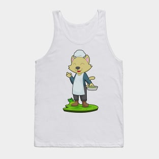 Cat Chef Pan Tank Top